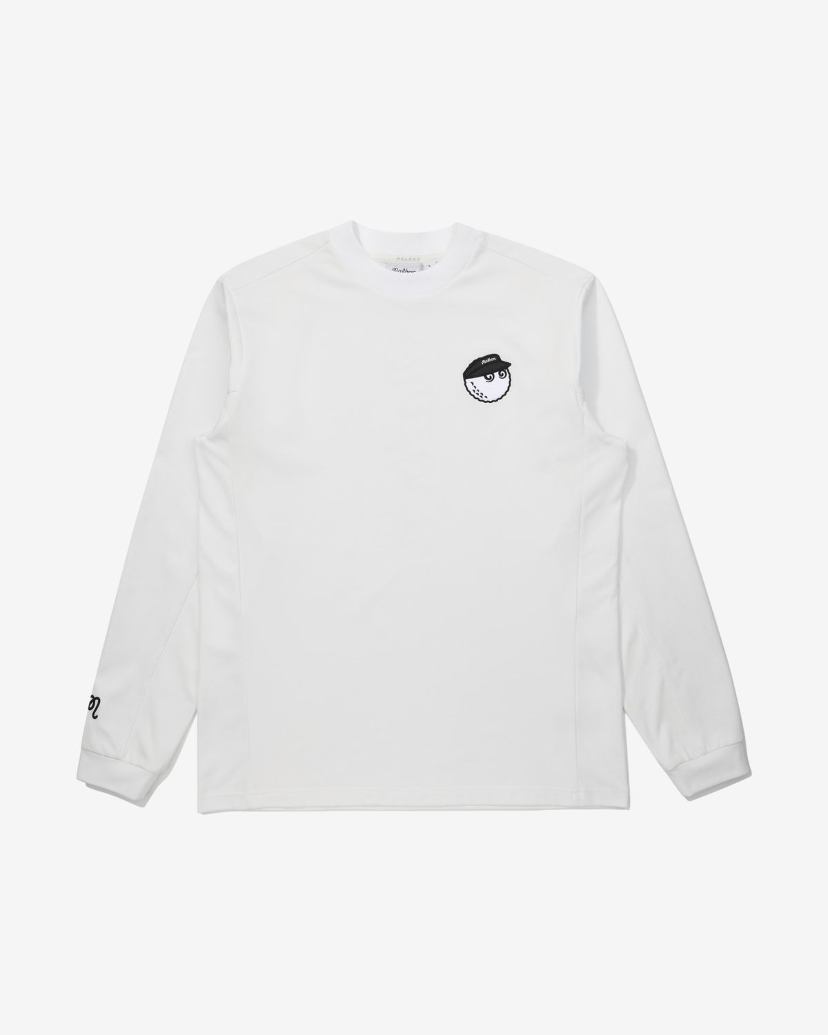 Studio Seoul Panelled Mock Neck - Off White Malbon Men