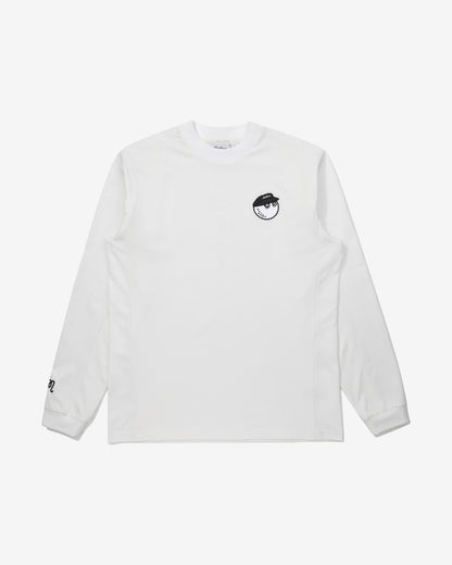 Studio Seoul Panelled Mock Neck - Off White Malbon Men