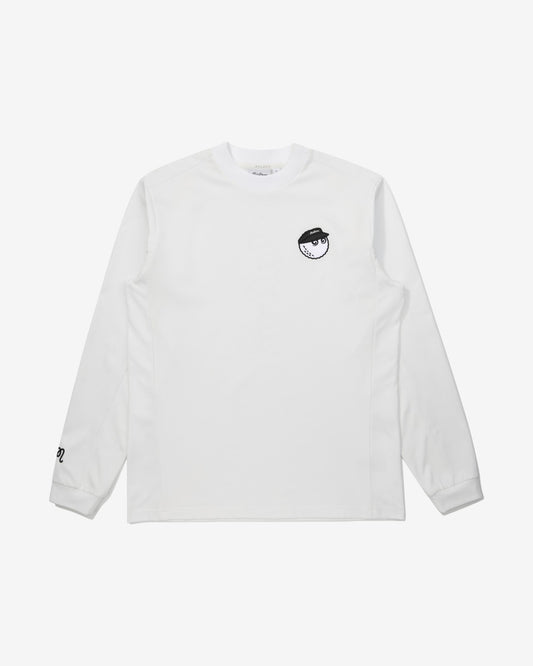 Studio Seoul Panelled Mock Neck - Off White Malbon Men