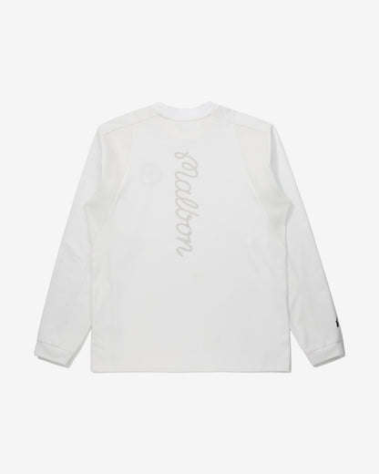 Studio Seoul Panelled Mock Neck - Off White Malbon Men