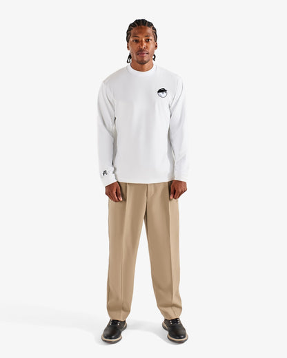 Studio Seoul Panelled Mock Neck - Off White Malbon Men