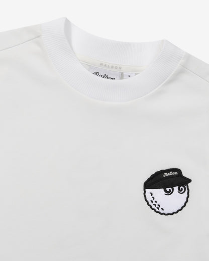 Studio Seoul Panelled Mock Neck - Off White Malbon Men
