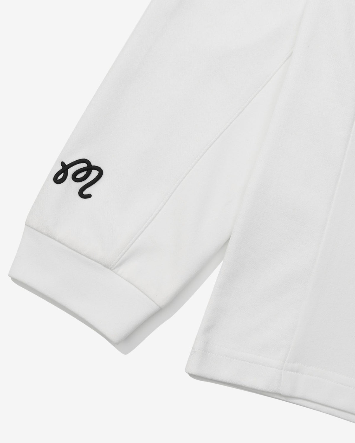 Studio Seoul Panelled Mock Neck - Off White Malbon Men