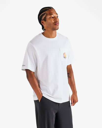 Grateful Dead Bermuda Foundation Tee - White Malbon Men