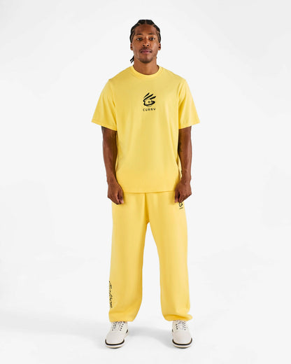 Curry Brand Bermuda Tee - Yellow Malbon Men