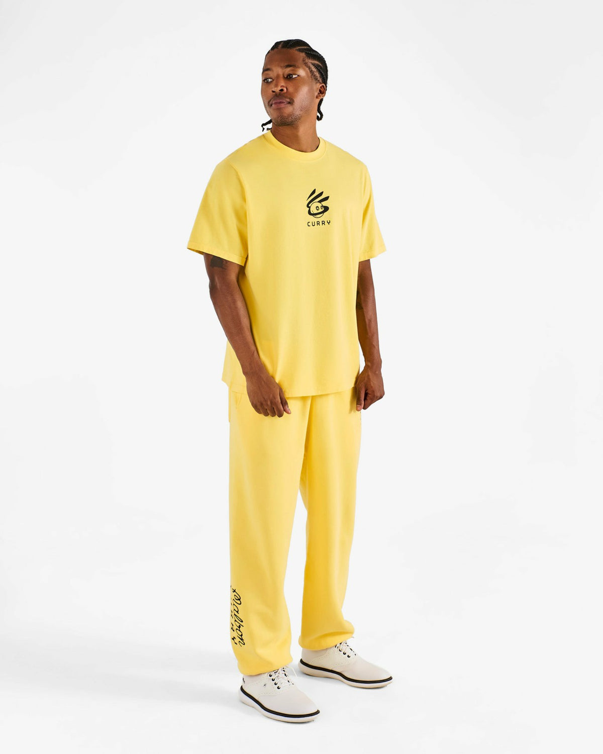 Curry Brand Bermuda Tee - Yellow Malbon Men