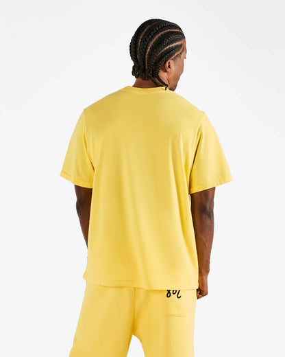 Curry Brand Bermuda Tee - Yellow Malbon Men