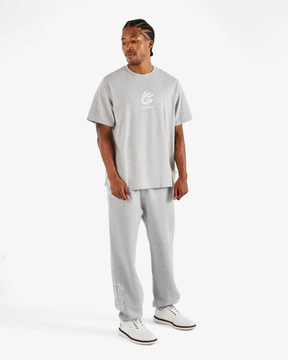 Curry Brand Bermuda Tee - Ash Heather Malbon Men