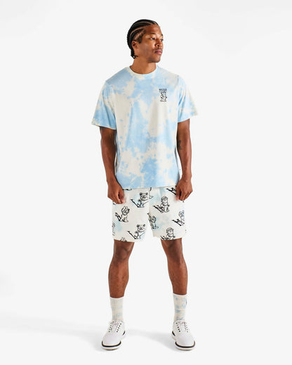 Grateful Dead Bermuda Alphabet Tee - Light Blue Malbon Men