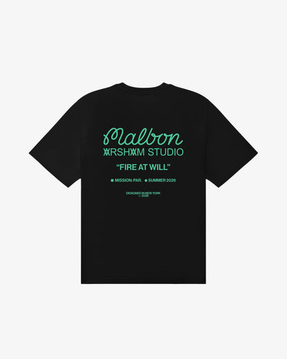Arsham Fire At Will Tee - Black Malbon Men