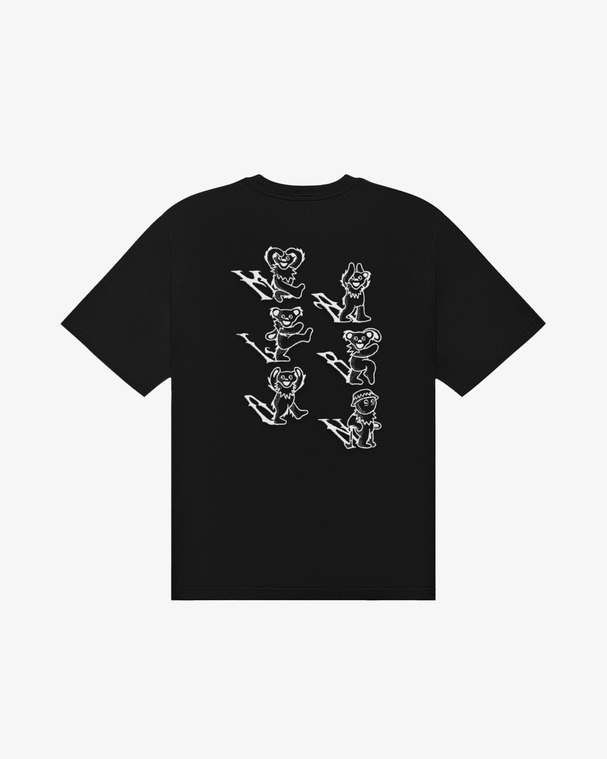 Grateful Dead Bermuda Alphabet Tee - Black Malbon Men