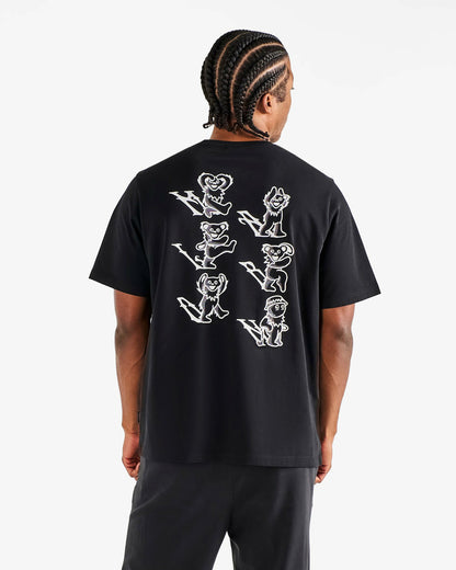 Grateful Dead Bermuda Alphabet Tee - Black Malbon Men