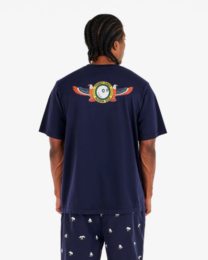 Torrey Pines Bermuda Eagle Tee - Baritone Blue Malbon Men