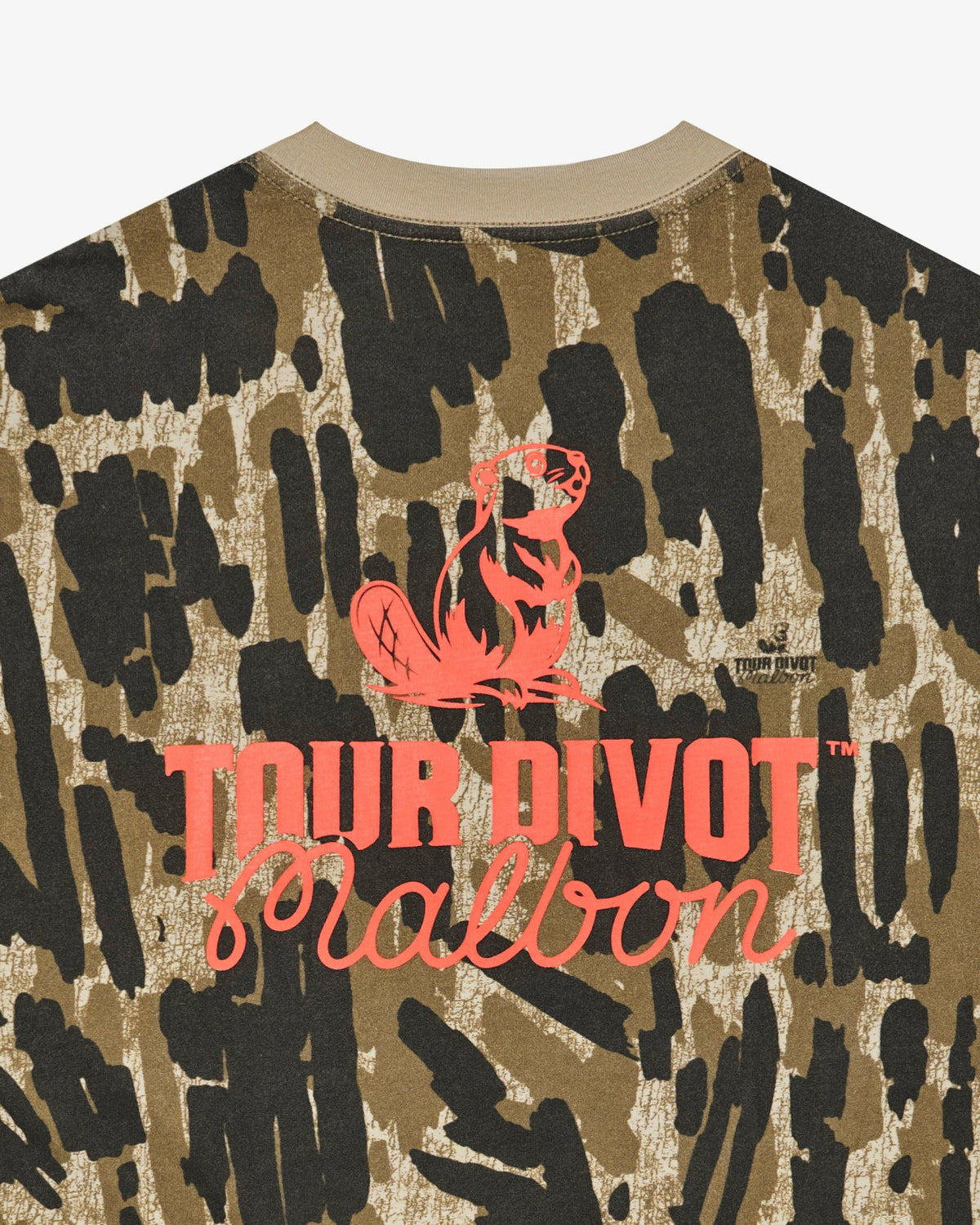Bermuda Tee Tour Divot Camo - Bark Camo Malbon Men