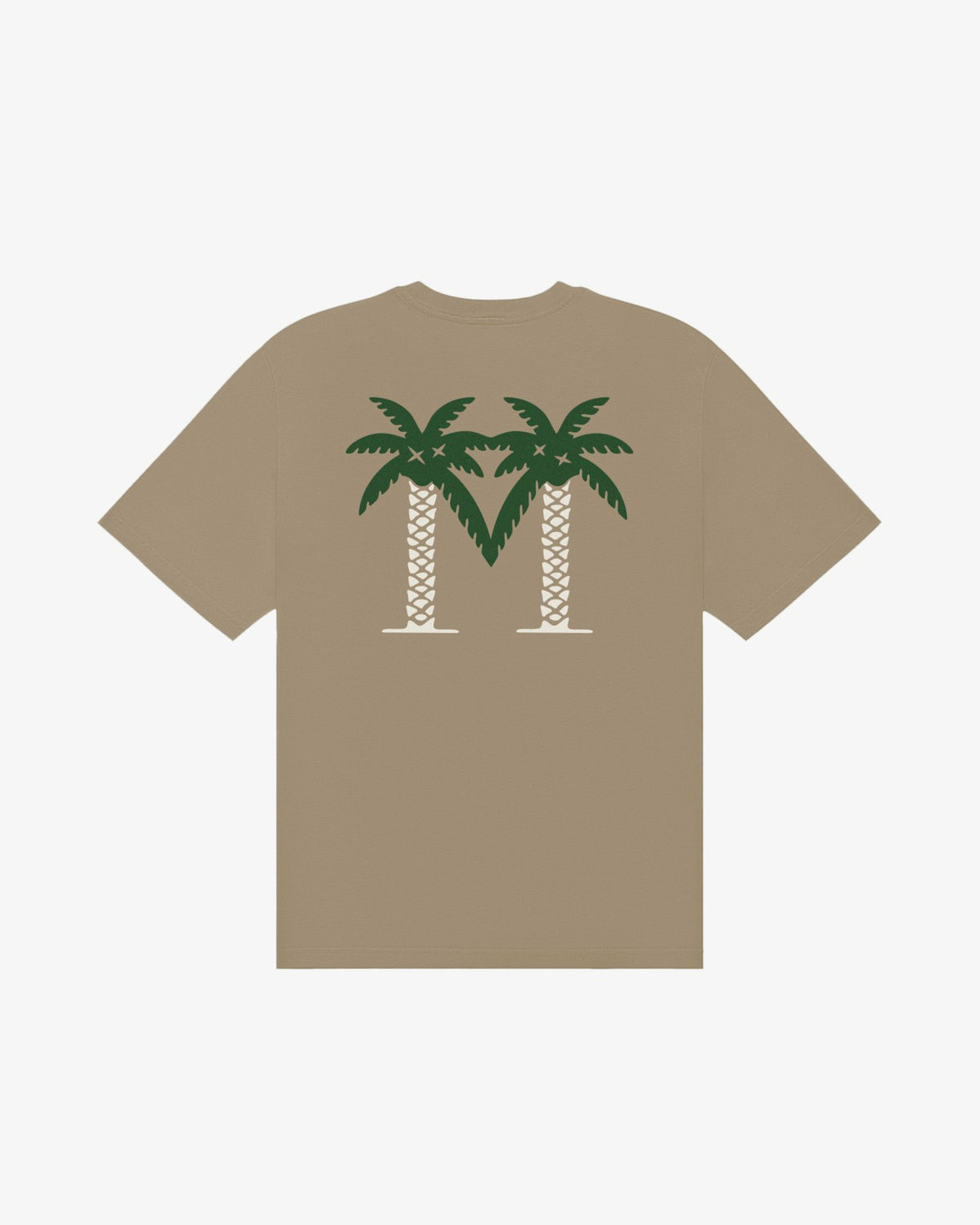 Bermuda Palms Tee - Taupe Malbon Men