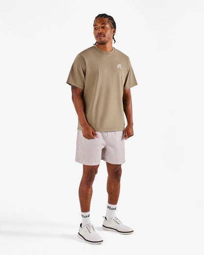 Bermuda Palms Tee - Taupe Malbon Men