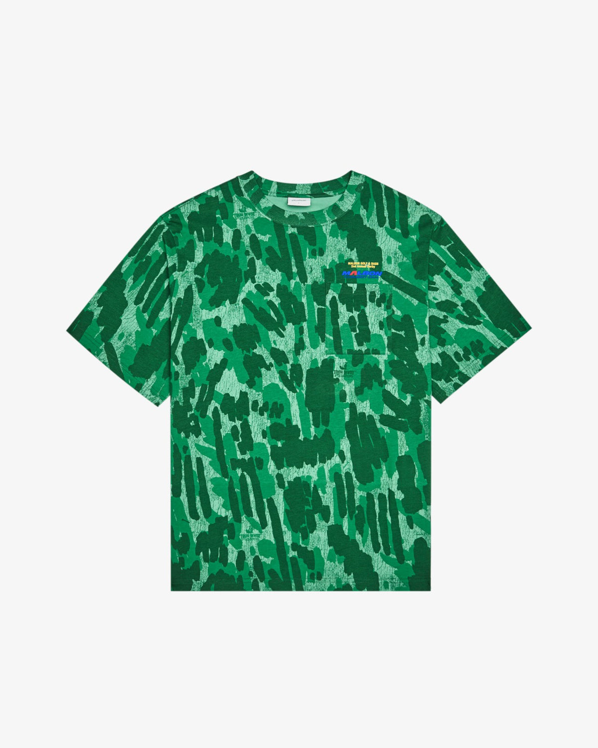 Vista Derby Tee - Divot Camo Jungle Malbon Men