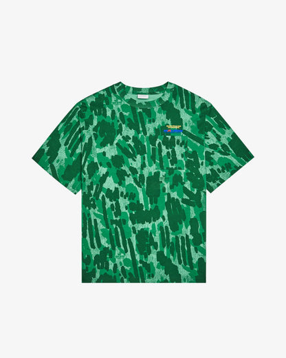 Vista Derby Tee - Divot Camo Jungle Malbon Men
