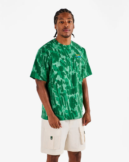 Vista Derby Tee - Divot Camo Jungle Malbon Men