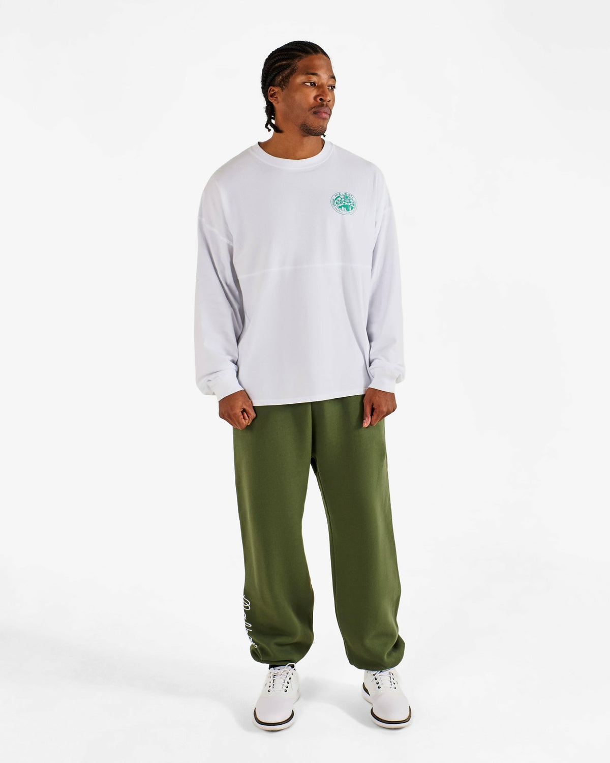 Horizon Tee - White Malbon Men