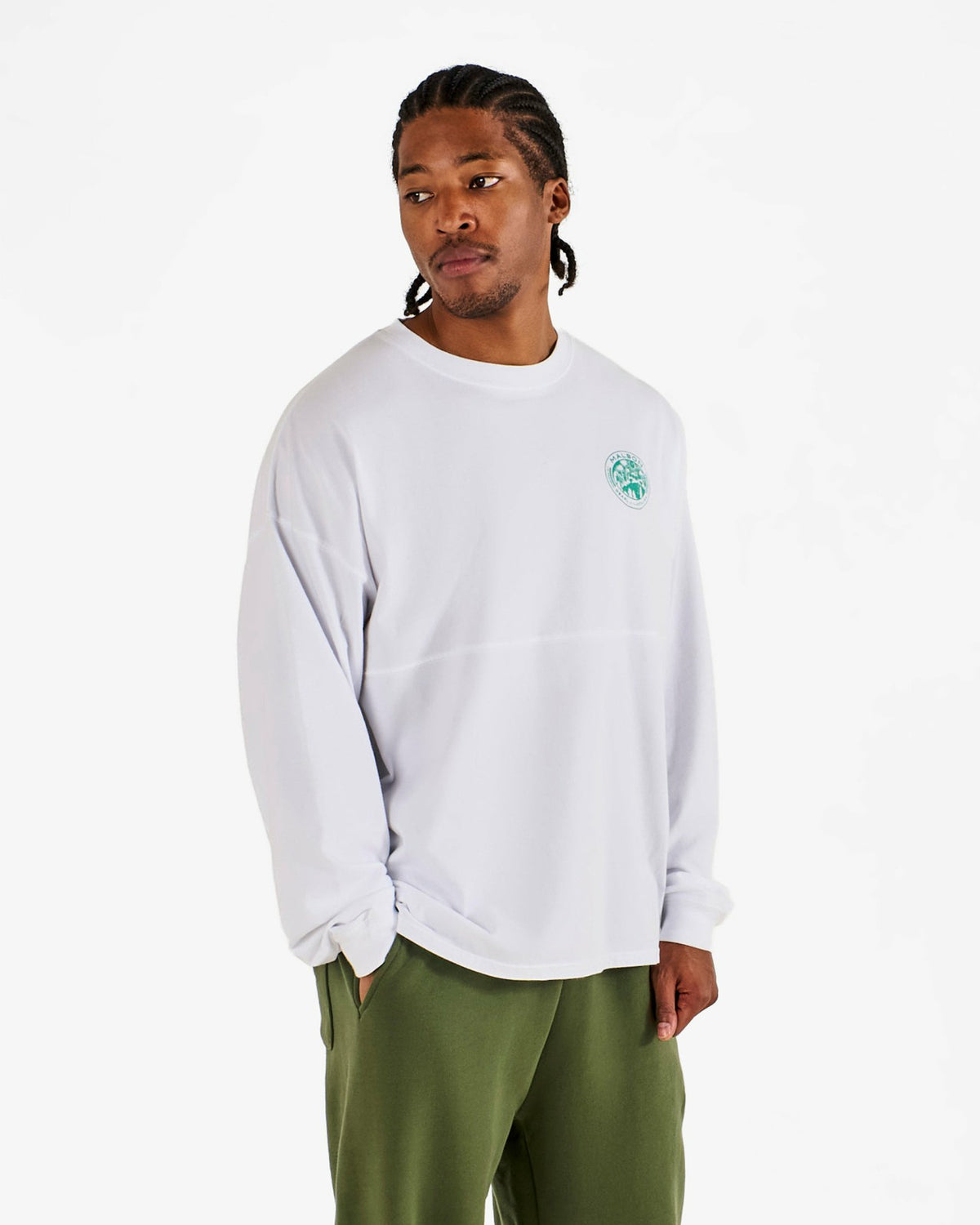Horizon Tee - White Malbon Men