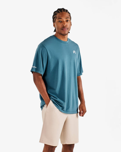 Bermuda Tee - Aegean Blue Malbon Men