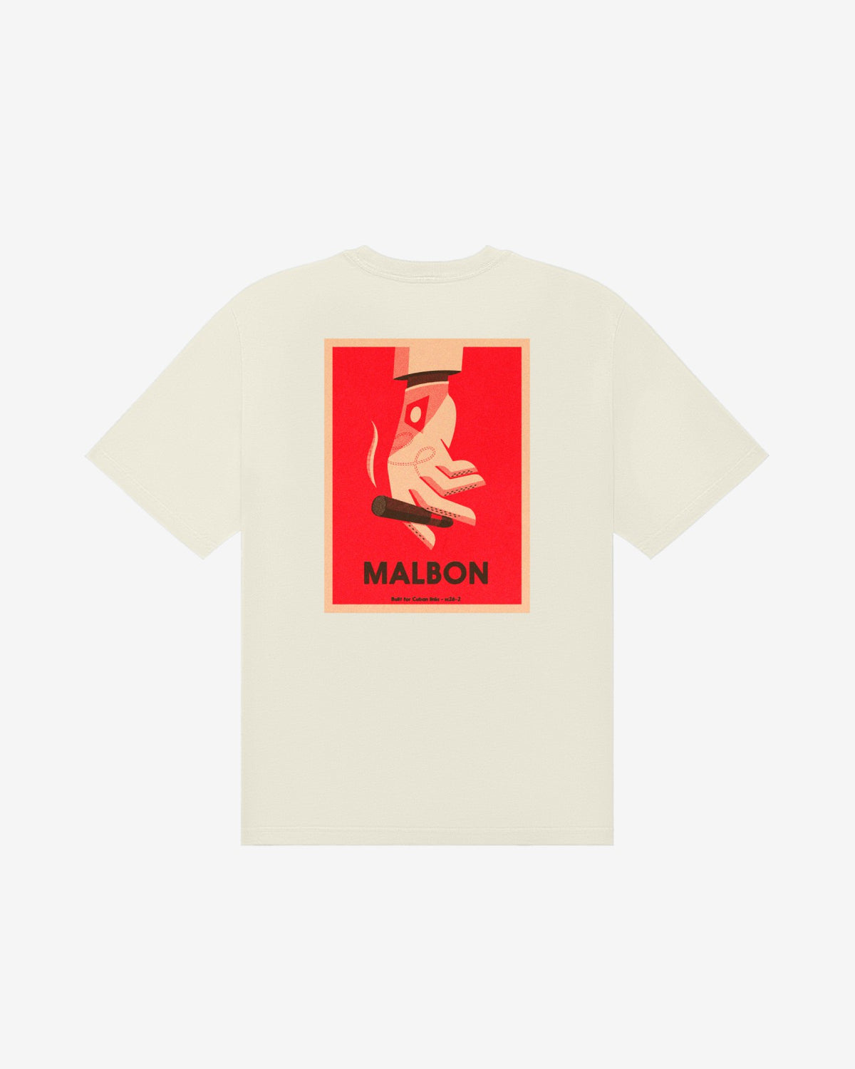 Bermuda Cigar Tee - Cream Malbon Men