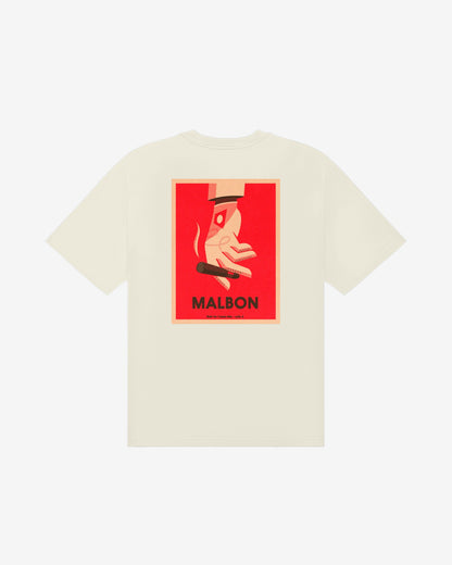 Bermuda Cigar Tee - Cream Malbon Men