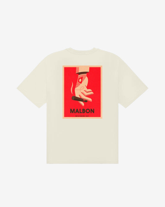 Bermuda Cigar Tee - Cream Malbon Men