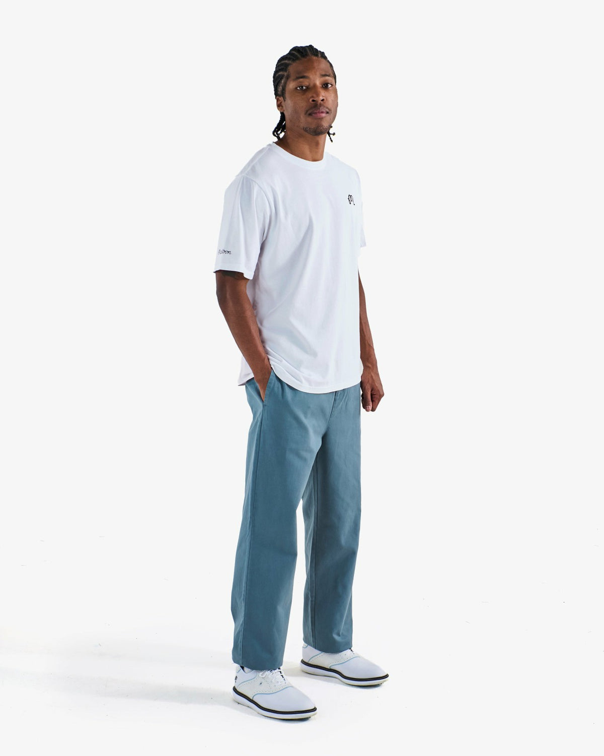 Bermuda Tee - White Malbon Men