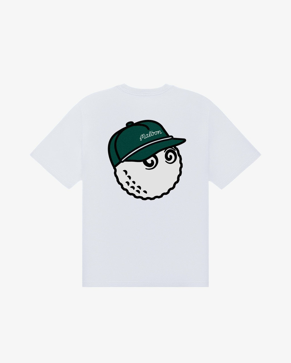 Bermuda Baldwin Tee - White Malbon Men