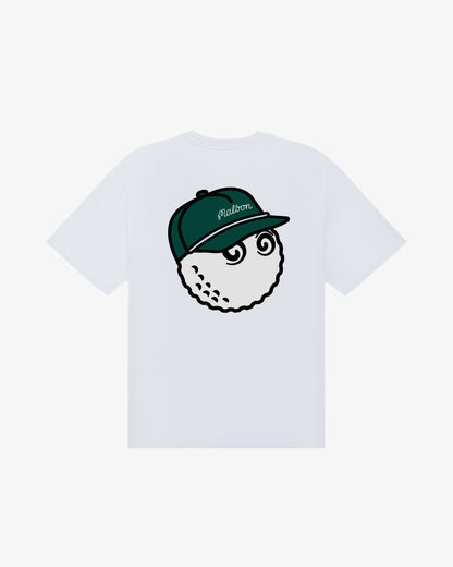 Bermuda Baldwin Tee - White Malbon Men