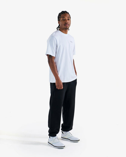 Bermuda Baldwin Tee - White Malbon Men