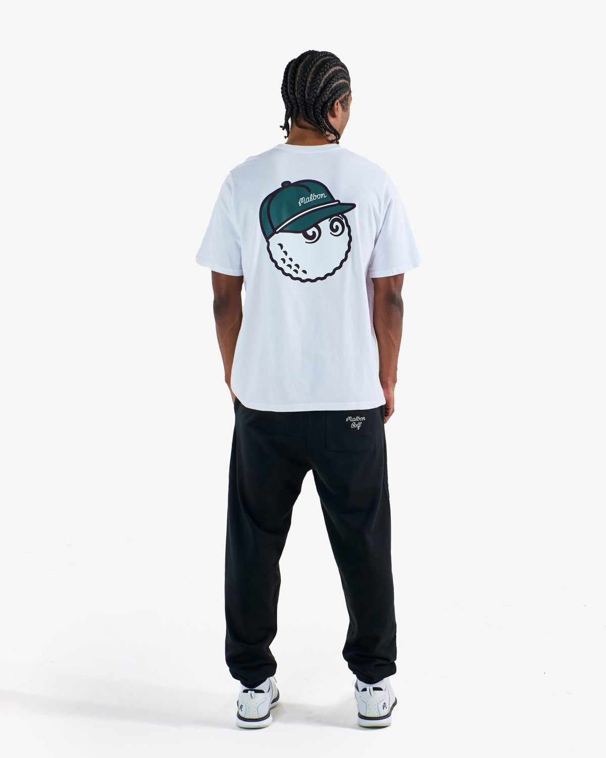 Bermuda Baldwin Tee - White Malbon Men