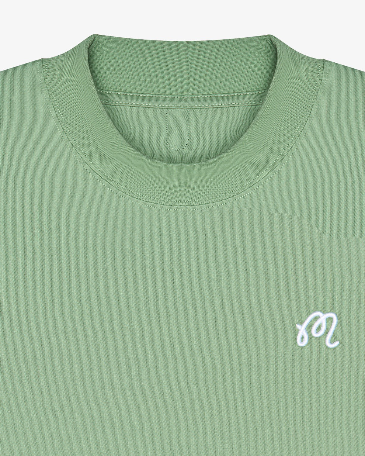 Mare Mockneck Tee - Seafoam Sage Malbon Men