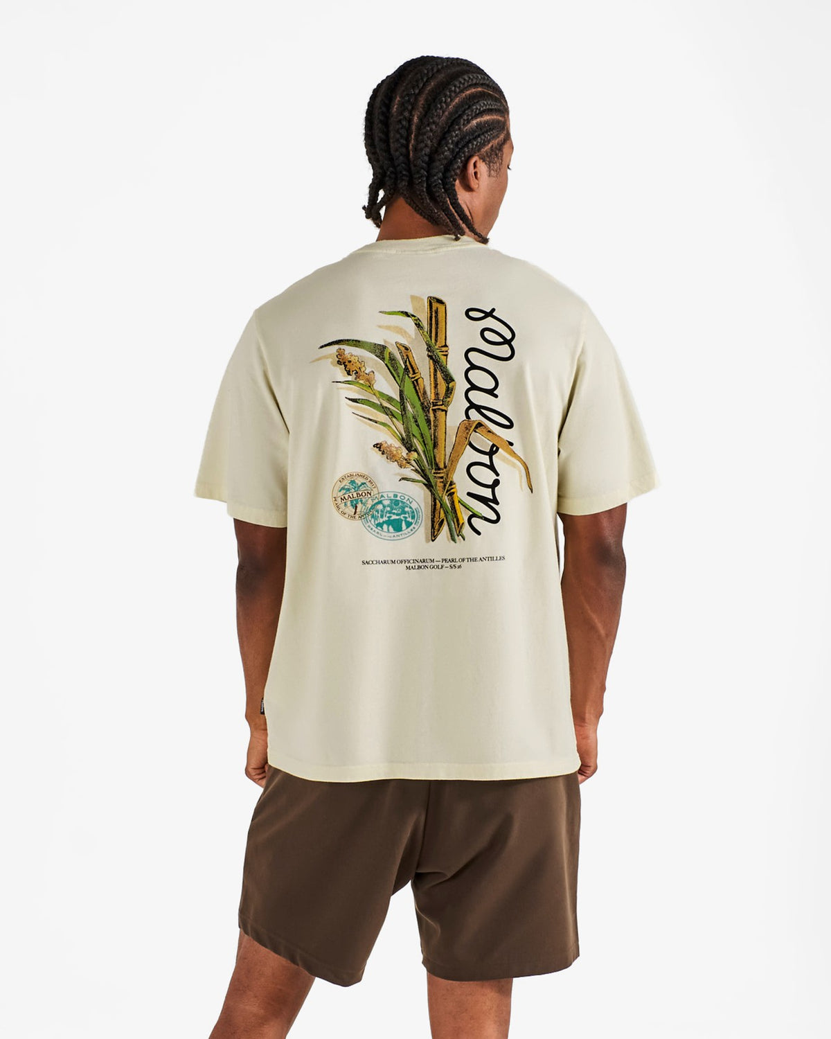 Bermuda Origin Tee - Cream Malbon Men