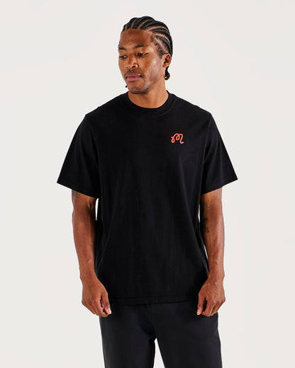 Bermuda Rooster Tee - Black Malbon Men