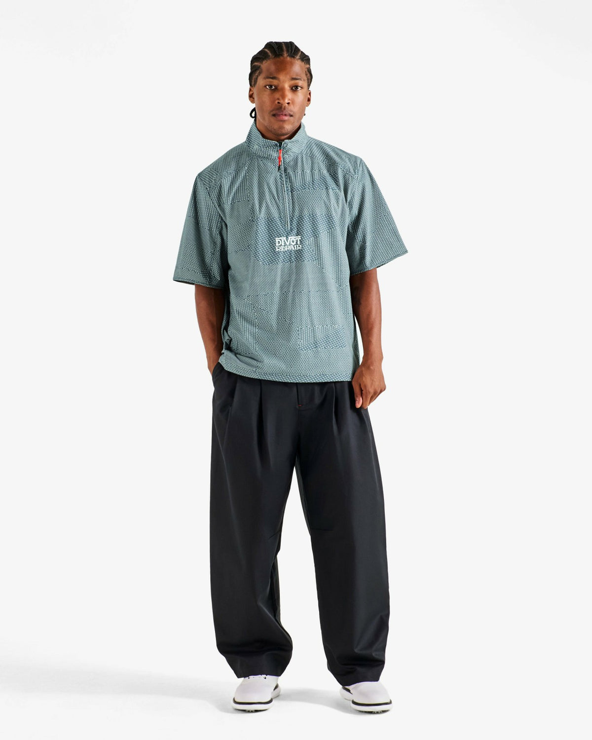 Divot Repair Windshirt - Denim Malbon Men