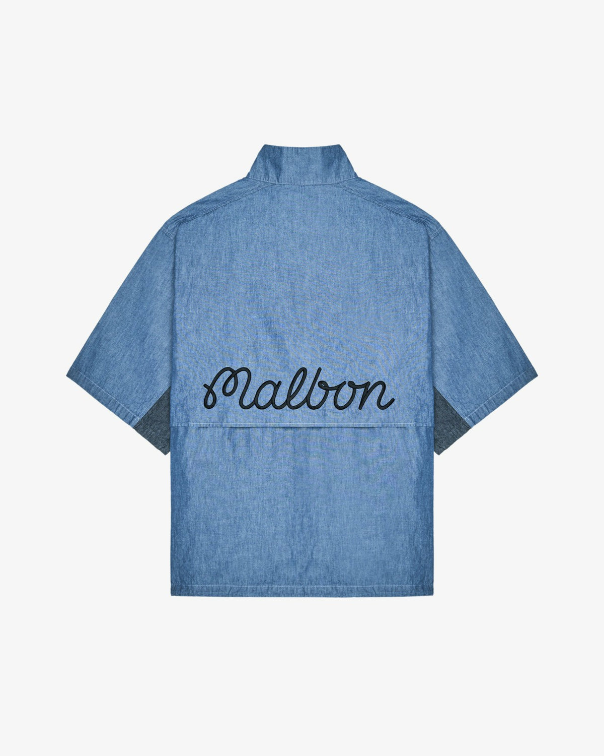 Gdc Denim Windshirt - Light Blue Malbon Men