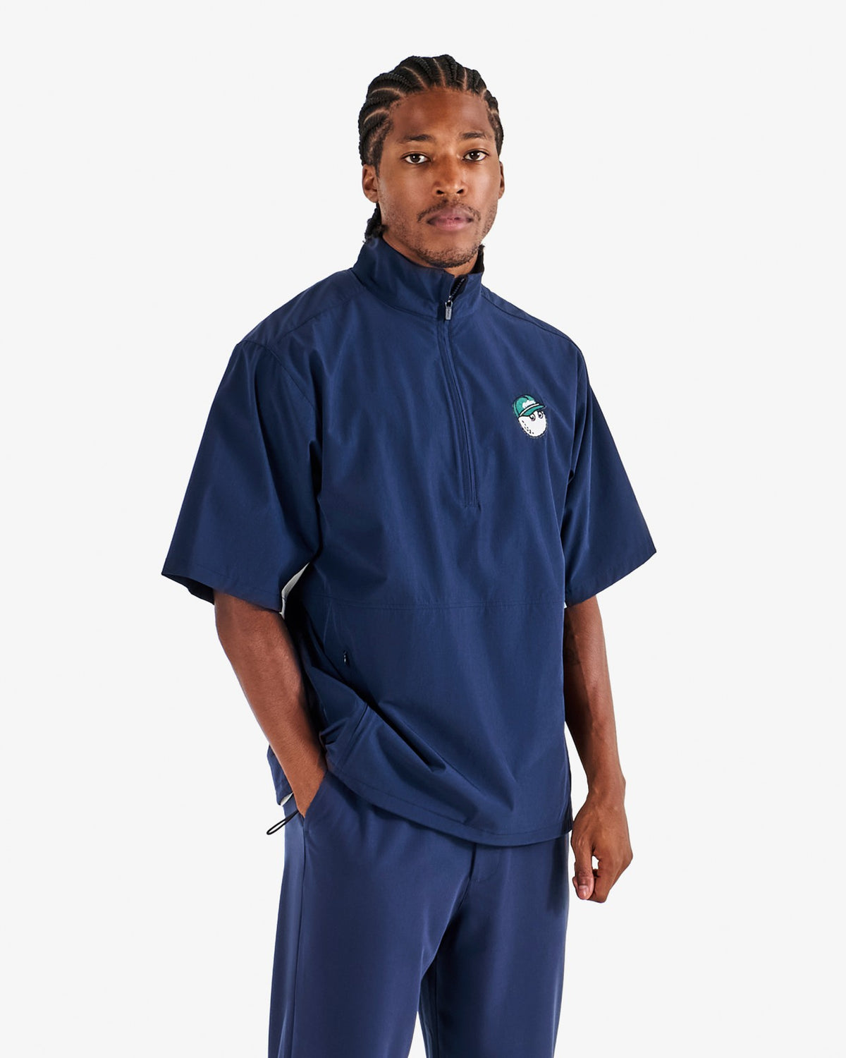 Pine Windshirt - Navy Malbon Men