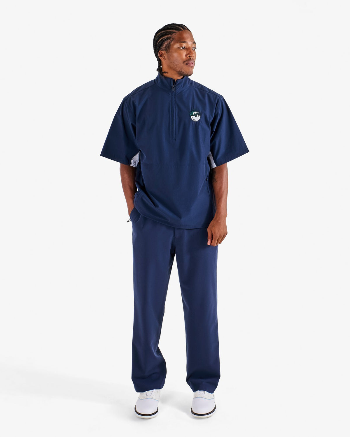 Pine Windshirt - Navy Malbon Men