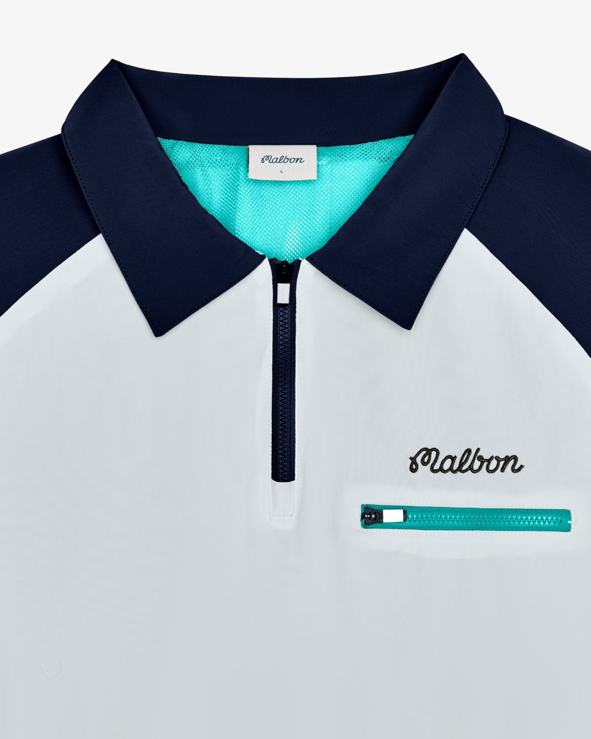 Marina Windshirt - White / Midnight Malbon Men