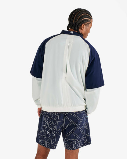 Marina Windshirt - White / Midnight Malbon Men
