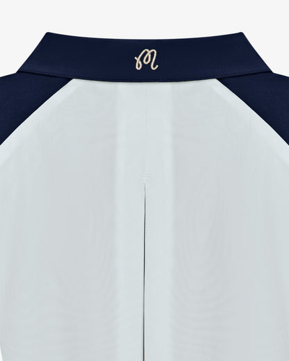 Marina Windshirt - White / Midnight Malbon Men