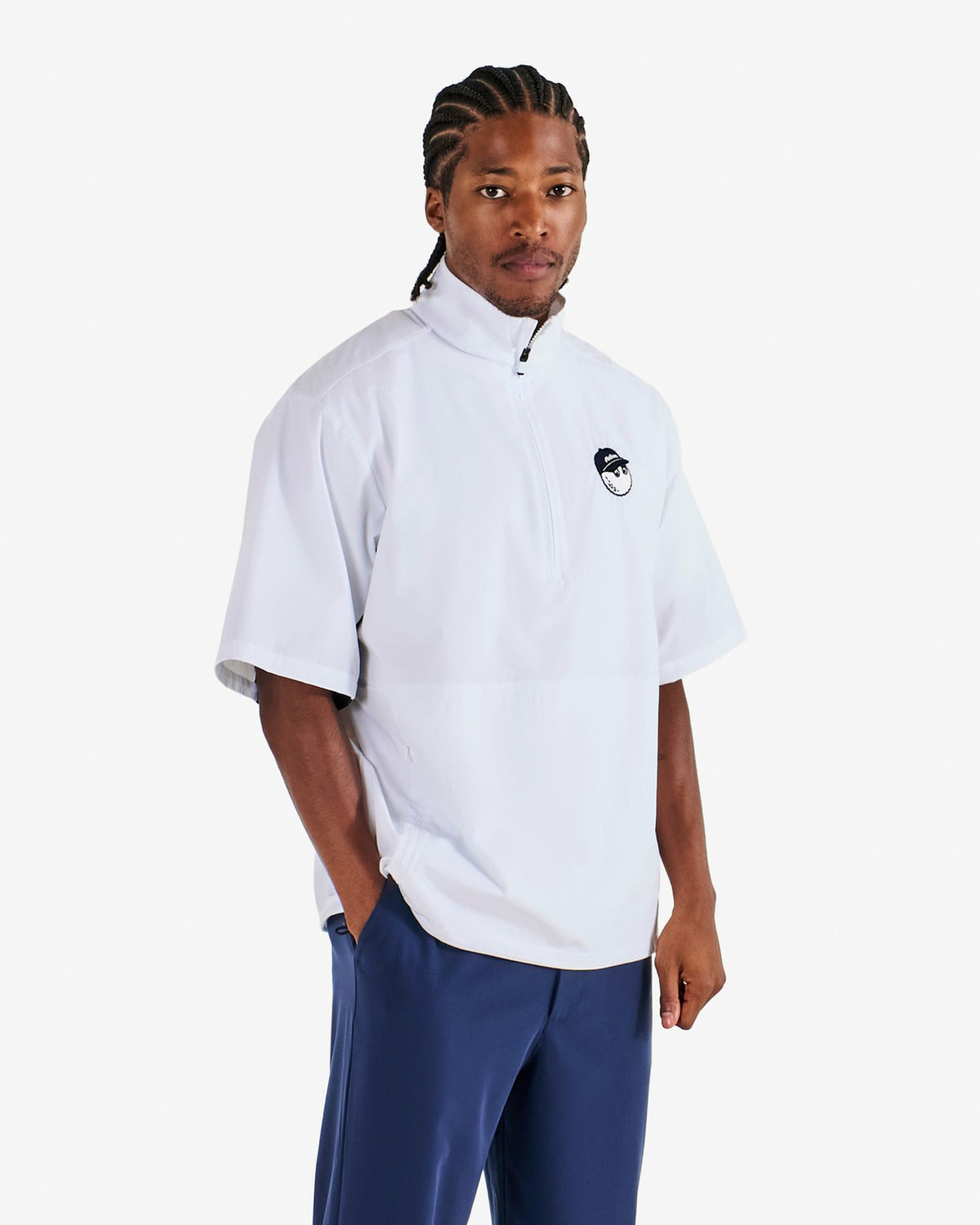Pine Windshirt - White Malbon Men