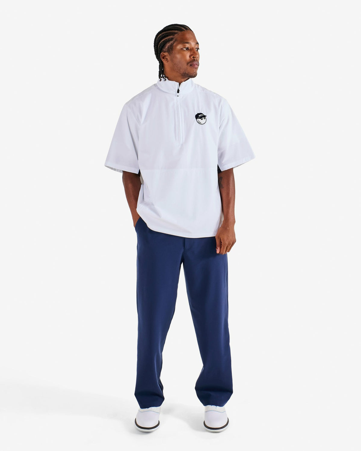 Pine Windshirt - White Malbon Men