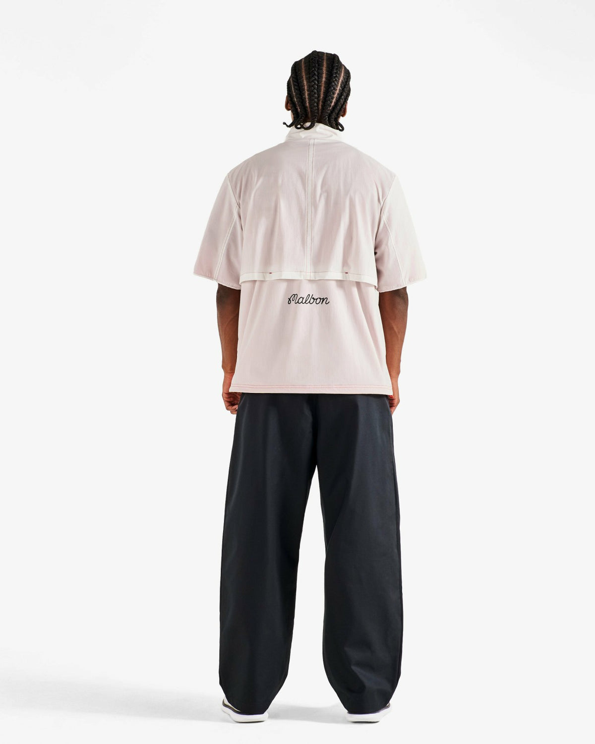 Divot Repair Windshirt - Ivory Malbon Men