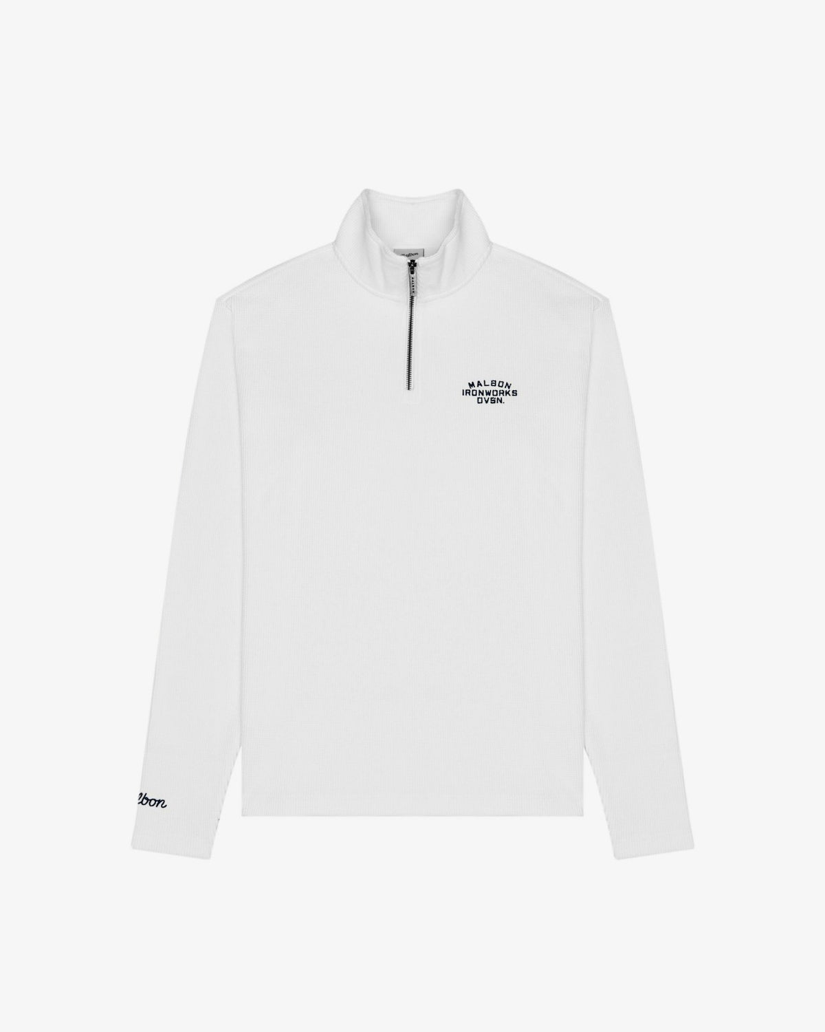 Flyer Ironworks Mid Layer - White Malbon Men