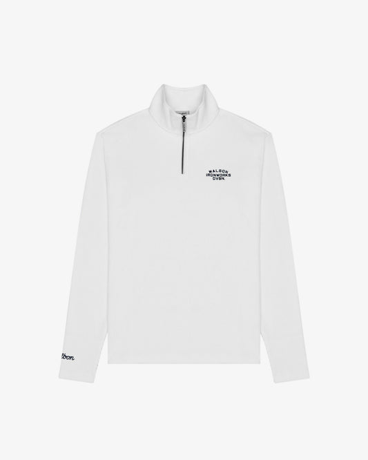 Flyer Ironworks Mid Layer - White Malbon Men