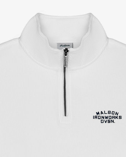 Flyer Ironworks Mid Layer - White Malbon Men